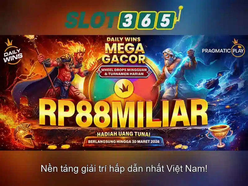 Các trò chơi và nhà cung cấp tại Slot365